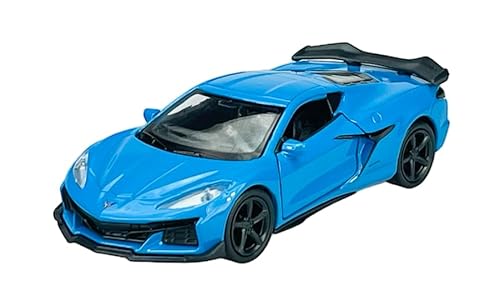 Welly Chevrolet Corvette Z06 Blau Ab 2023 ca 1/34-1/39 Metall Modell Auto Die Cast Neu im Kasten von DROMADER