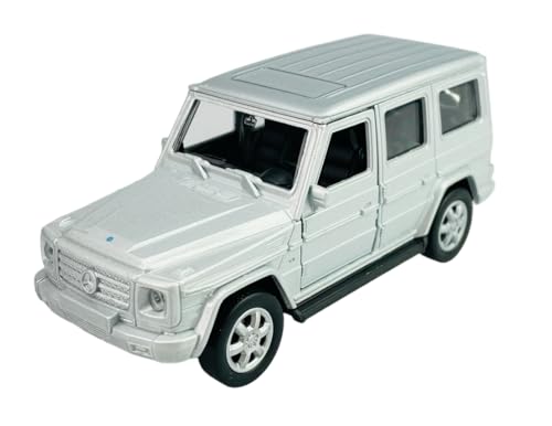 Welly Mercedes-Benz G-klasse Silber W460 Ab 1979 1/34-1/39 Metal Modell Auto Die Cast Neu im Kasten von DROMADER