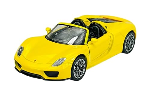 Welly Porsche 918 Spyder Gelb Ab 2013 1/34-1/39 Metall Modell Auto Die Cast Neu im Kasten Welly Porsche 918 Spyder Gelb Ab 2013 1/34-1/39 Metall Modell Auto Die Cast Neu im Kasten von Dromader
