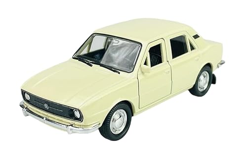 Welly Skoda 105L 105 L Beige Cream 1/34-1/39 Metal Modell Auto Die Cast Neu im Kasten von DROMADER