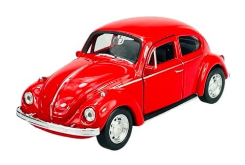 Welly VW Volkswagen Beetle Käfer Rot 1/34-1/39 Metall Modell Auto Die Cast Neu im Kasten von DROMADER