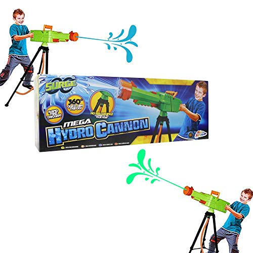 Wasserkanone Wasserpistole Wasserspritzpistole WasserBlaster Wasseranschluss Spritzpistole mit großer Reichweite bis zu 15 Meter Kinder und Erwachsene Blaster Watergun von DRULINE