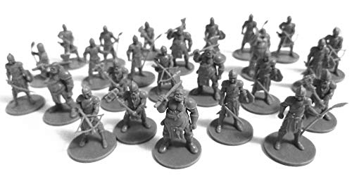 DRUNK'N DRAGON DND Guards Minis 25 Fantasy Miniaturen für Tabletop/Dungeons and Dragons Rollenspiele - Bulk Minis unlackiert - Figuren Starterset - Kompatibel mit DND DRUNK'N DRAGON DND Guards Minis 25 Fantasy Miniaturen für Tabletop/Dungeons and Dragons Rollenspiele - Bulk Minis unlackiert - Figuren Starterset - Kompatibel mit DND von DRUNK'N DRAGON