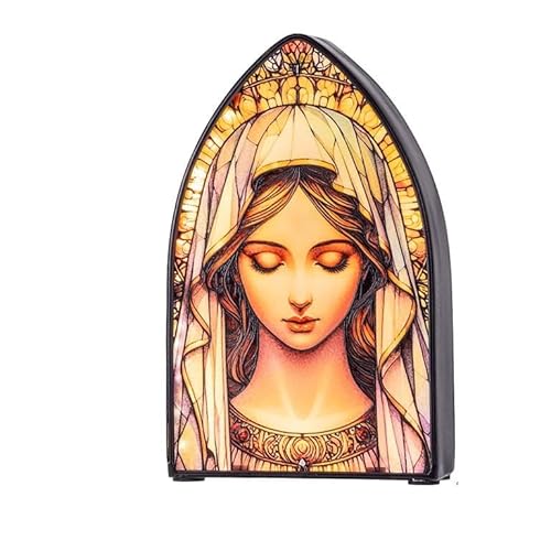 DRW Glaslampe, Mosaik, Jungfrau, 13 x 4 x 21 cm DRW Glaslampe, Mosaik, Jungfrau, 13 x 4 x 21 cm von DRW