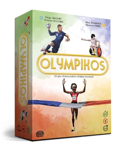 Olympikos, Immersive Ideas Association für Familien, 2 bis 6 Spieler, ab 8 Jahren von DS4GAMES