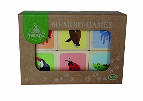 S.O.D ODS 36410 - Treebu' Memory Games, Mehrfarbig von ODS