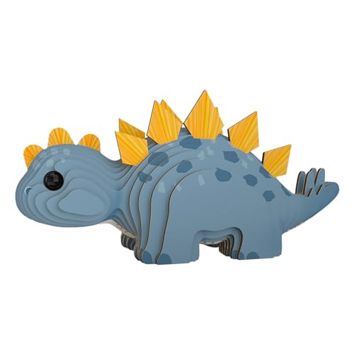 3D Dinosaurier Puzzles, DIY Dinosaurier Modell Puzzle Kit Handwerk Geschenk, Geeignet für Kinder über 6 Jahre alte Jungen Mädchen und Dinosaurier Liebhaber (B) von DSOPV
