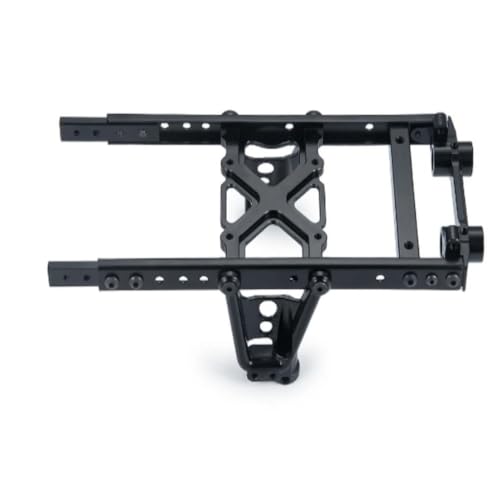 DSOUWEH Rahmen Chassis Kit für SCX10 Aluminiumlegierung Crawler Hardcore 1 Stück Schwarz RC Autozubehör Ersatzteile von DSOUWEH