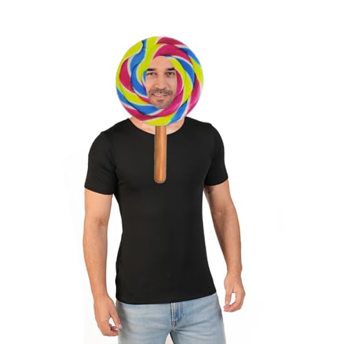 DSplay Auberginen-Kostüm für Erwachsene, Unisex, für Erwachsene, Lollipop-Hut, one size fit adult von DSPLAY