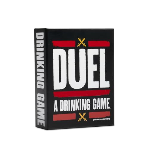 Duel: A Drinking Game [Duel Your Friends & Complete Challenges | Funny Party Card Game for Adults | Great for Pregames, Parties, 21st Birthday Gifts, Bachelorettes, College and Big Groups] von DSS Games
