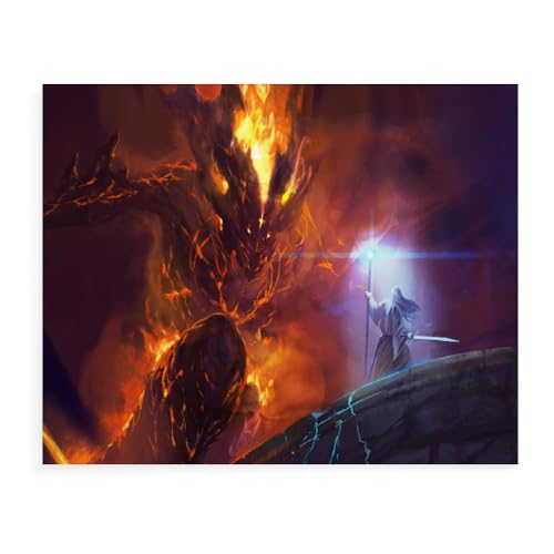 DTASSVEW 500/1000/1500 Puzzle - Der Herr Der Ringe Für Kinder Erwachsene Puzzle Educational Intellectual Decompressing Fun Family Game for Kinder Erwachsene Toy Serie Poster-A073 von DTASSVEW