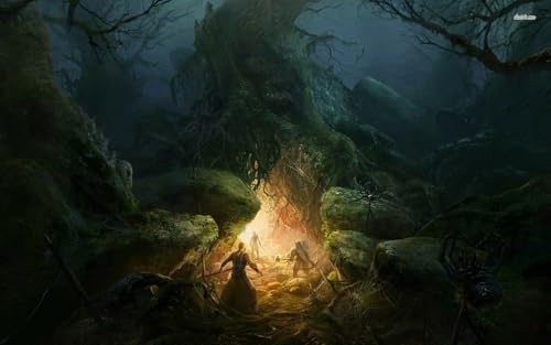 DTASSVEW 500/1000/1500 Puzzle - The Lord of The Rings Für Kinder Erwachsene Puzzle Educational Intellectual Decompressing Fun Family Game for Kinder Erwachsene Toy Filmplakat-s013 von DTASSVEW