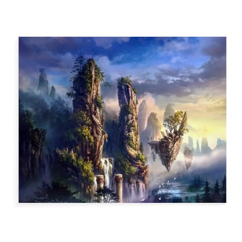 DTASSVEW 500/1000/1500 Stück Puzzles Für Erwachsene | Der Herr Der Ringe | Lehrpuzzles Für Kinder, Spielzeuggeschenk Für Die Wanddekoration Serie Poster-A280 (DREI Größen) von DTASSVEW