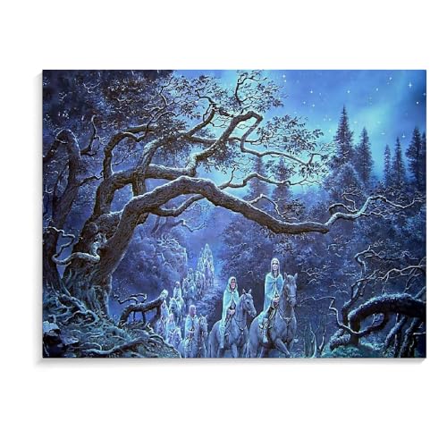 DTASSVEW 500/1000 /1500 Stück Puzzles für Erwachsene | Herr Der Ringe Serie Plakat-Z021 | Lehrpuzzles Puzzles für Kinder, Spielzeuggeschenk für Die Wanddekoration von DTASSVEW