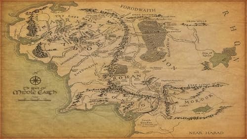 DTASSVEW Puzzle 500/1000/1500 Teile - The Lord of The Rings Puzzle Für Erwachsene,Puzzle Farbenfrohes Legespiel,Geschicklichkeitsspiel Für Die Ganze Familie - Filmplakat-s097 von DTASSVEW