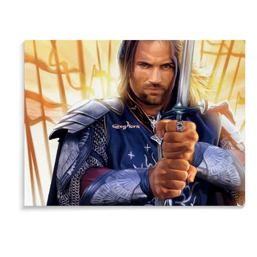 DTASSVEW Puzzle -500/1000 /1500 Stück Herr Der Ringe Serie Plakat-Z024 für Kinder Erwachsene Puzzle Educational Intellectual Decompressing Fun Family Game von DTASSVEW