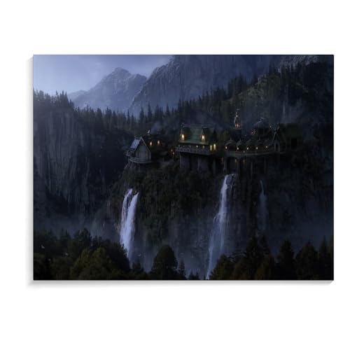 DTASSVEW Puzzle -500/1000 /1500 Stück Herr Der Ringe Serie Plakat-Z088 für Kinder Erwachsene Puzzle Educational Intellectual Decompressing Fun Family Game von DTASSVEW