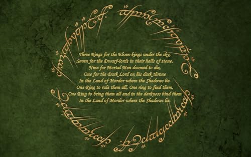 DTASSVEW Puzzle Erwachsene Holz Puzzle 500/1000/1500 Teile Freizeit- The Lord of The Rings Lernspielzeug, Kinder, Freunde Und Familie Filmplakat-s004 (DREI Größen) von DTASSVEW