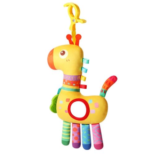 DTREELS Autositz- und Kinderwagen-Spielzeug für Babys von 0–6 Monaten, Krabben-Babyautositz-Spielzeug mit kleinen Knistern, Glocke, Quetsch-Rasseln, Klemme, Spiegel DTREELS Autositz- und Kinderwagen-Spielzeug für Babys von 0–6 Monaten, Krabben-Babyautositz-Spielzeug mit kleinen Knistern, Glocke, Quetsch-Rasseln, Klemme, Spiegel von DTREELS