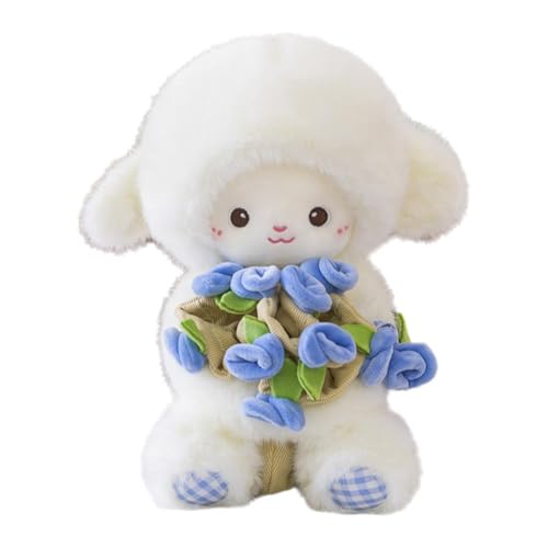 DTREELS Schaf-Plüschtier, kleines Schaf, niedliches Plüschtier, Tier, Mädchen, Baby, gefülltes Kind, Geburtstagsgeschenk, W2t1 für Sammlerstück DTREELS Schaf-Plüschtier, kleines Schaf, niedliches Plüschtier, Tier, Mädchen, Baby, gefülltes Kind, Geburtstagsgeschenk, W2t1 für Sammlerstück von DTREELS