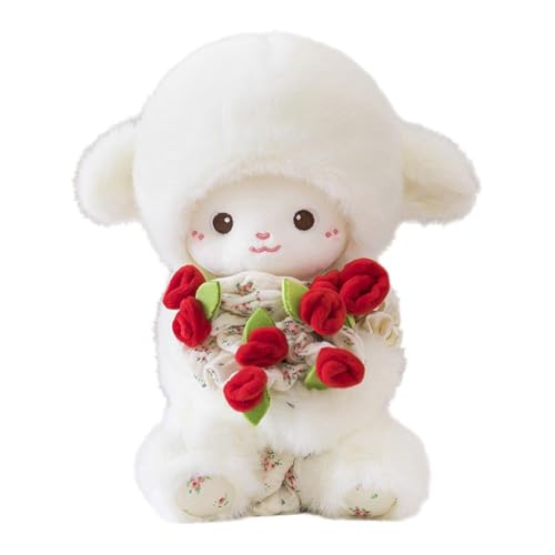 DTREELS Schaf Plüschtier Little Sheep Cute Plush Toy Animal Girls Baby Stuffed C2m8 Kid Birthday Collectible von DTREELS