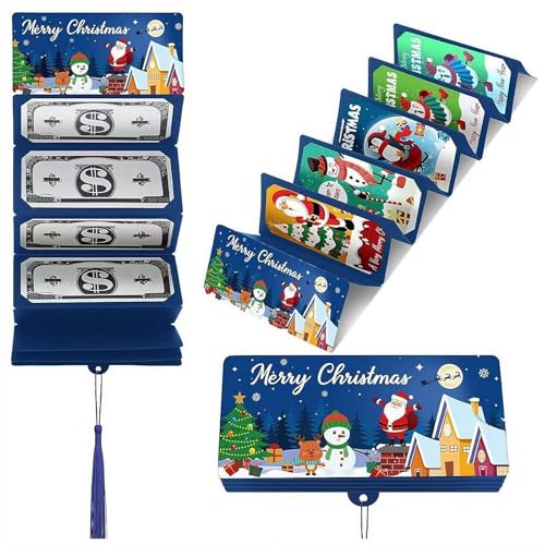 Weihnachts-Geldhalter für Bargeld, Überraschung, Weihnachtsgeschenke für Kinder, Teenager, Jungen, Mutter, Mädchen, Vater, Männer, mit Frauen-Umschlägen Weihnachts-Geldhalter für Bargeld, Überraschung, Weihnachtsgeschenke für Kinder, Teenager, Jungen, Mutter, Mädchen, Vater, Männer, mit Frauen-Umschlägen von DTREELS