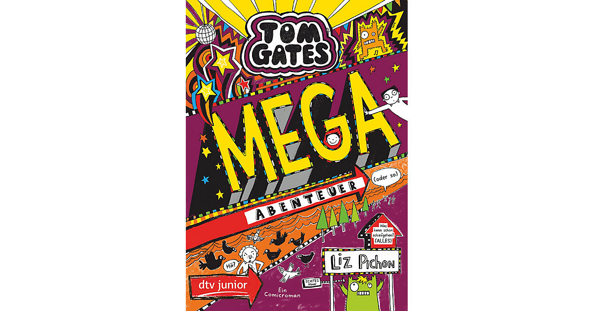 Buch - Tom Gates: Mega-Abenteuer (oder so) von DTV