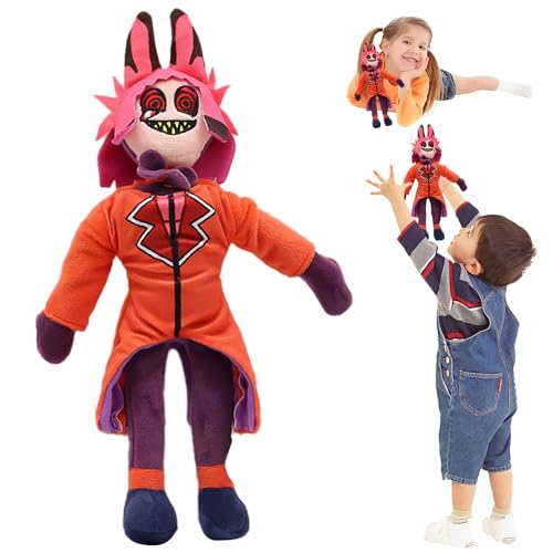 DTXYBC Hazbin Hotel Plüsch, Hazbin Hotel Plush Toy, Niedlich Alastor Anime Figuren, Hazbin Hotel Plüsch Puppe, Hazbin Hotel Plush, für Kinder Fans Und Freunde Spielfans Geschenk DTXYBC Hazbin Hotel Plüsch, Hazbin Hotel Plush Toy, Niedlich Alastor Anime Figuren, Hazbin Hotel Plüsch Puppe, Hazbin Hotel Plush, für Kinder Fans Und Freunde Spielfans Geschenk von DTXYBC