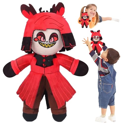 DTXYBC Hazbin Hotel Plüsch, Hazbin Hotel Plush Toy, Niedlich Alastor Anime Figuren, Hazbin Hotel Plüsch Puppe, Hazbin Hotel Plush, für Kinder Fans Und Freunde Spielfans Geschenk DTXYBC Hazbin Hotel Plüsch, Hazbin Hotel Plush Toy, Niedlich Alastor Anime Figuren, Hazbin Hotel Plüsch Puppe, Hazbin Hotel Plush, für Kinder Fans Und Freunde Spielfans Geschenk von DTXYBC
