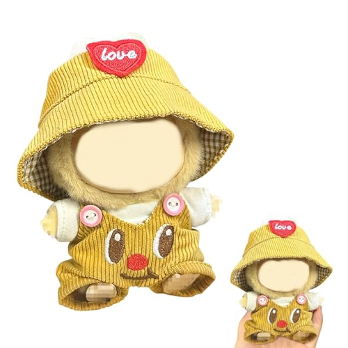 Kleidung, 17cm Puppenkleidung, Puppen Zubehör, Bekleidung für Plüsch, Kleidung für Puppe, Für La-bubu Puppe und Andere Puppen, Geeignet zum Fotografieren und Sammeln, DIY Kinder Geschenke (C) von DTXYBC