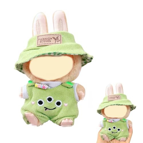 Kleidung, 17cm Puppenkleidung, Puppen Zubehör, Bekleidung für Plüsch, Kleidung für Puppe, Für La-bubu Puppe und Andere Puppen, Geeignet zum Fotografieren und Sammeln, DIY Kinder Geschenke (E) von DTXYBC