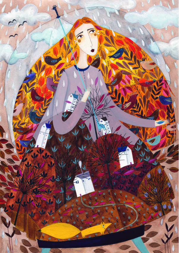 DToys Andrea Kürti - Fallen 1000 Teile Puzzle Dtoys-74652 DToys Andrea Kürti - Fallen 1000 Teile Puzzle Dtoys-74652 von DToys