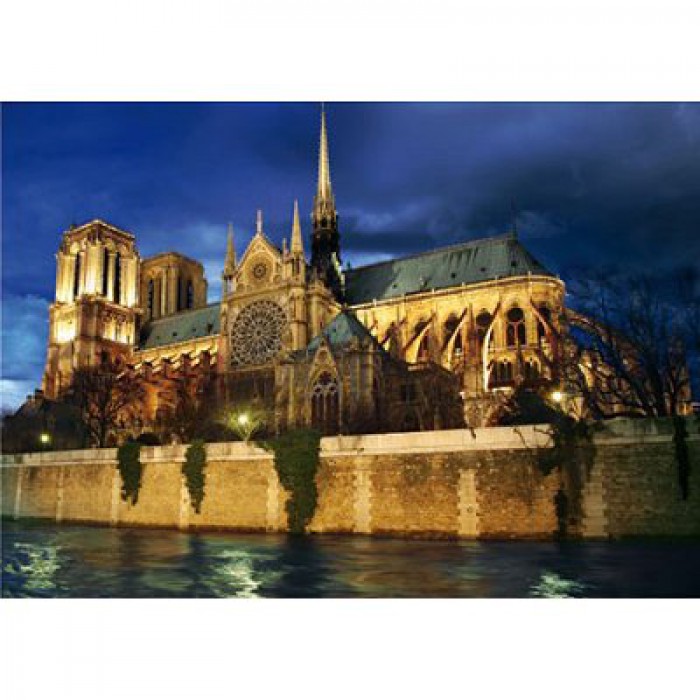 DToys Bei Nacht - Frankreich, Paris: Notre Dame de Paris von DToys