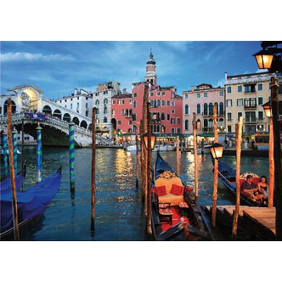 DToys Bei Nacht - Italien: Venedig 1000 Teile Puzzle Roovi-70555 von DToys