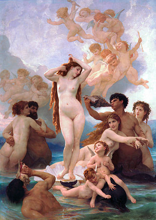 DToys Bouguereau William: Geburt Der Venus 1000 Teile Puzzle Dtoys-72764-01 von DToys