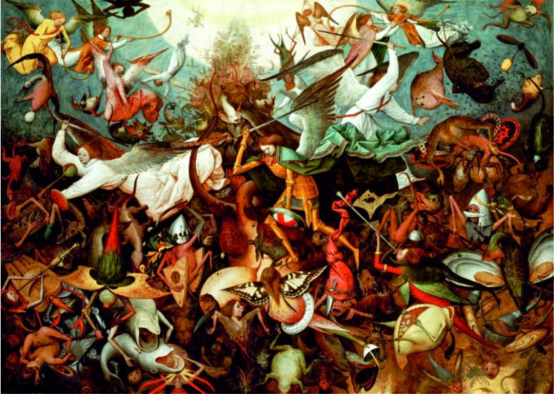 DToys Brueghel Pieter: Der Sturz der rebellierenden Engel, 1562 2000 Teile Puzzle Dtoys-72900 von DToys