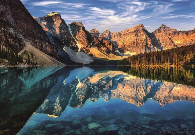 DToys Canada - Moraine Lake Banff National Park 1000 Teile Puzzle DToys-75765 von DToys