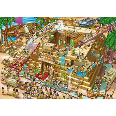 DToys Cartoon Collection: Pyramiden in Ägypten 1000 Teile Puzzle DToys-70890 DToys Cartoon Collection: Pyramiden in Ägypten 1000 Teile Puzzle DToys-70890 von DToys