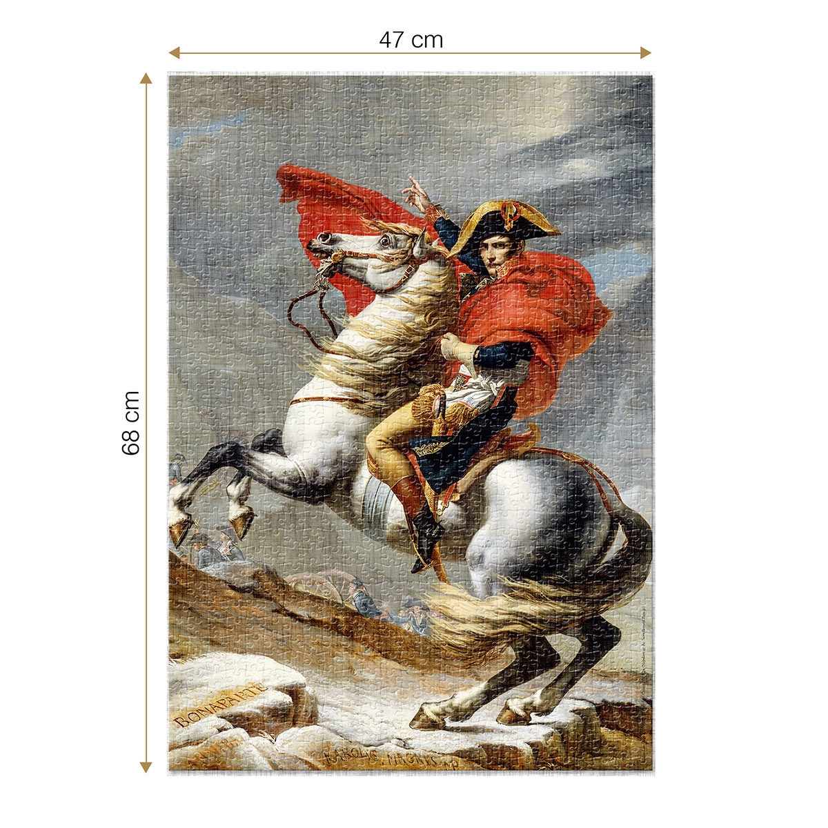 DToys David Jacques-Louis : Napoleon Bonaparte überschreitet die Alpen 1000 Teile Puzzle Dtoys-72719 DToys David Jacques-Louis : Napoleon Bonaparte überschreitet die Alpen 1000 Teile Puzzle Dtoys-72719 von DToys
