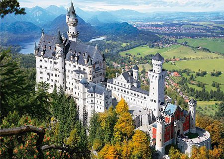DToys Deutschland: Schloss Neuschwanstein 1000 Teile Puzzle Dtoys-70654 von DToys