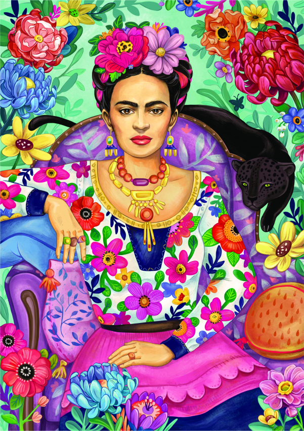 DToys Groos Zselyke - Frida Khalo 1000 Teile Puzzle Dtoys-77592 DToys Groos Zselyke - Frida Khalo 1000 Teile Puzzle Dtoys-77592 von DToys
