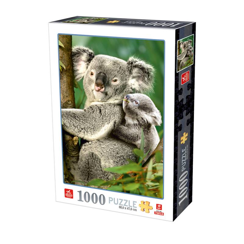 DToys Koalabären 1000 Teile Puzzle Deico-Games-76816 von DToys
