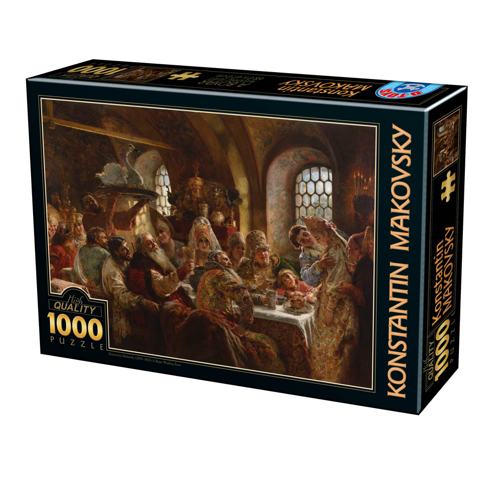 DToys Konstantin Makovsky 1000 Teile Puzzle Dtoys-75680 von DToys