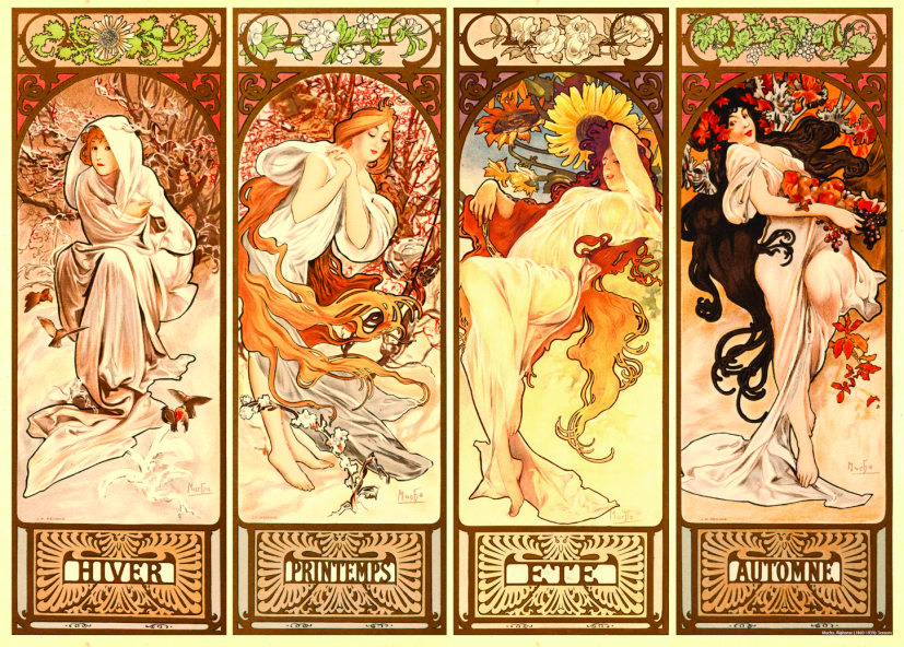 DToys Mucha Alfons - Seasons 1000 Teile Puzzle Dtoys-77721 DToys Mucha Alfons - Seasons 1000 Teile Puzzle Dtoys-77721 von DToys