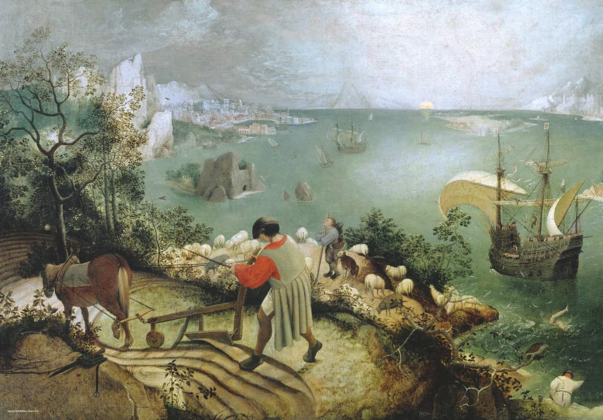 DToys Pieter Brueghel - Der Sturz des Ikarus 1000 Teile Puzzle Dtoys-75826 DToys Pieter Brueghel - Der Sturz des Ikarus 1000 Teile Puzzle Dtoys-75826 von DToys