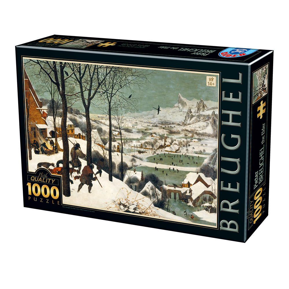DToys Pieter Brueghel the Elder - Hunters in the Snow 1000 Teile Puzzle Dtoys-76878 DToys Pieter Brueghel the Elder - Hunters in the Snow 1000 Teile Puzzle Dtoys-76878 von DToys