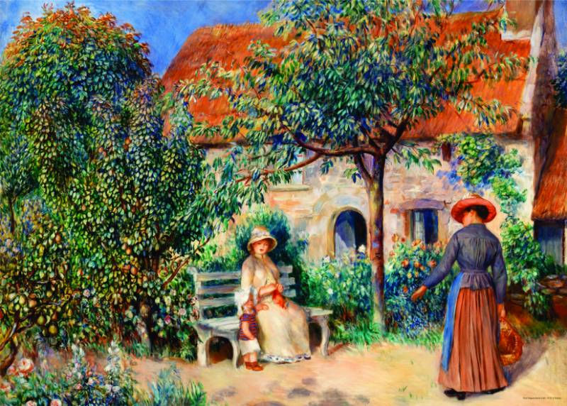 DToys Renoir Auguste - In Brittany 1000 Teile Puzzle Dtoys-77691 von DToys
