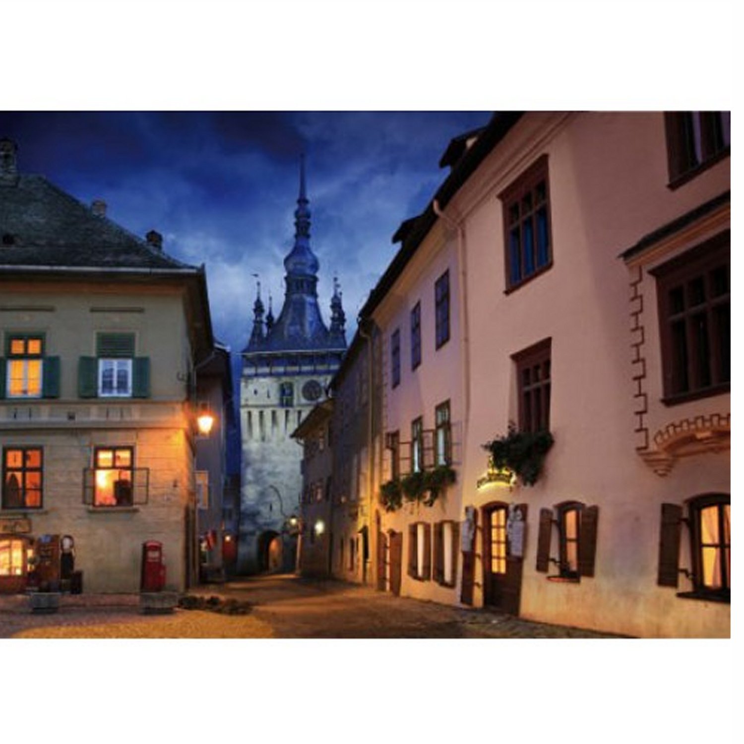 DToys Rumänien: Schäßburg, Sighisoara 1000 Teile Puzzle DToys-70708 von DToys