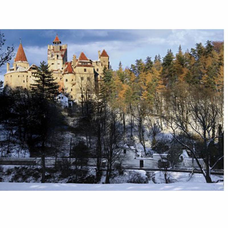 DToys Rumänien: Schloss Bran 500 Teile Puzzle DToys-70685 von DToys