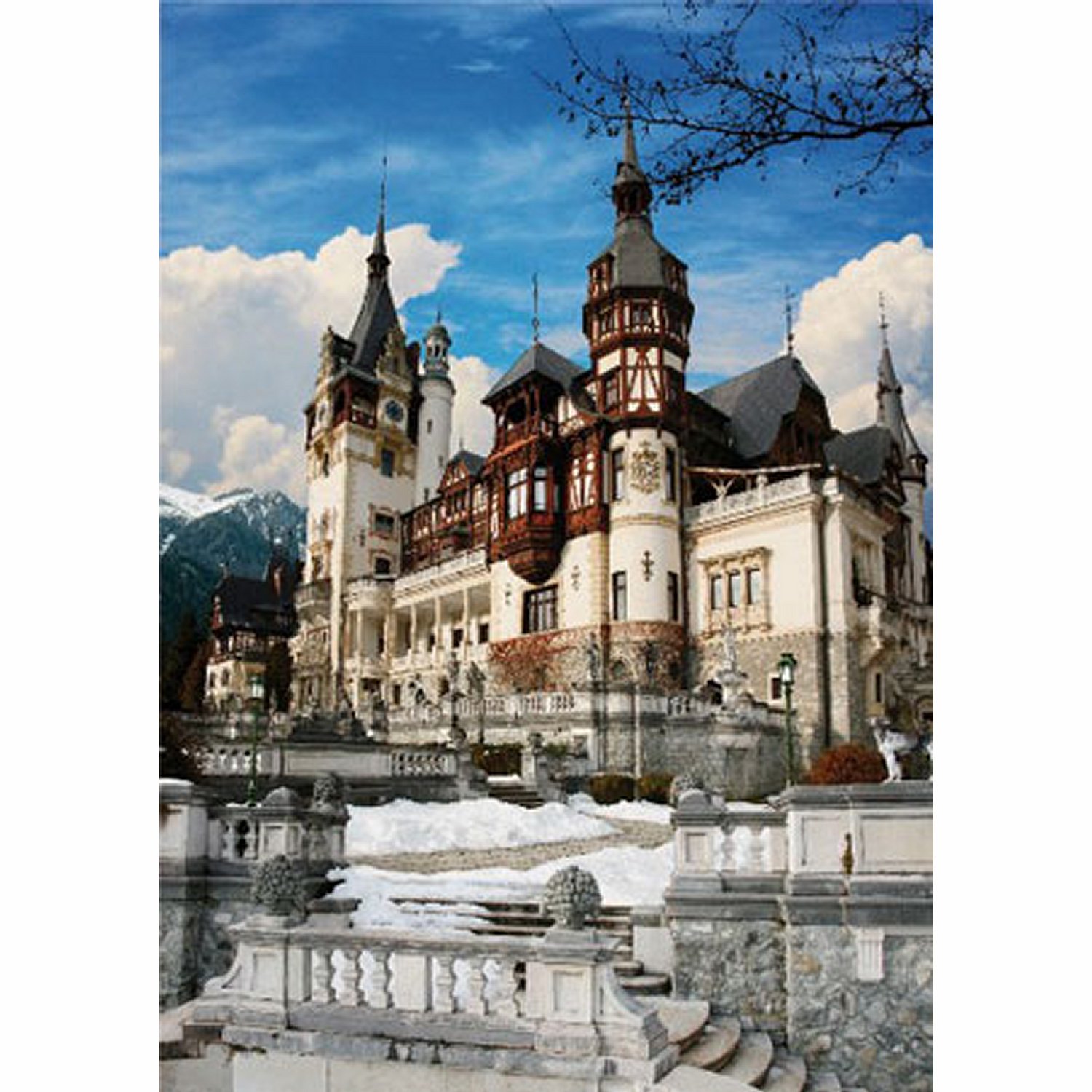 DToys Rumänien: Schloss Peles 1000 Teile Puzzle DToys-70739 von DToys